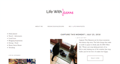 Desktop Screenshot of lifewithjoanne.com